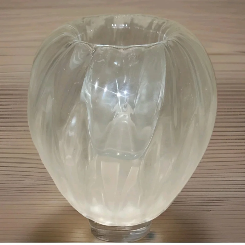 VTG Partylite Handblown Candle Holder “Optic Odyssey” Dome Tea Light - Versatile - Picture 2 of 7